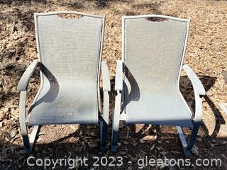 Outdoor Patio Chairs Set of 2 