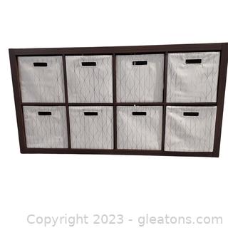 Very Nice Cube Storage Shelf - Open on both sides