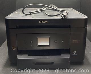 Epson Workforce All in One Wireless Color Printer/Scanner/Copier/Fax/Ethernet Wi-Fi Direct 