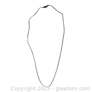 14kt Yellow Gold 18¼" Snake Chain