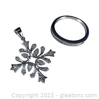 Brand New Fashion Jewelry Ring & Pendant