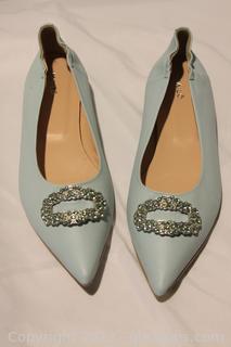 Ma & Lo Jewel Buckle Flat Shoes 