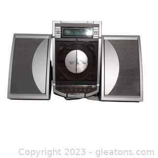 The Sharper Image AM/FM/CD Stereo & Zip Connect