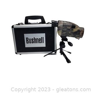 Bushnell Spotting Scope with Case and Stand