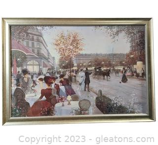 Lovely Christa Kieffer Parisian Framed Print