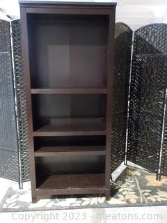 Dark Brown Bookcase