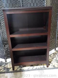 Shorter Dark Brown Bookcase # 1