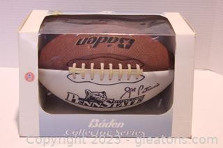 Penn State Joe Paterno Signed Collector Series Football
