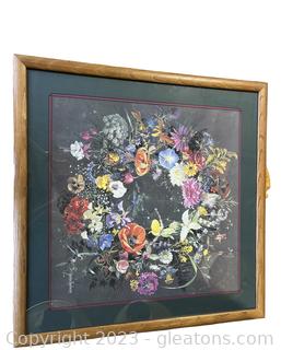 Karsten Topelmann Framed Floral Wreath Print