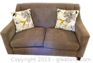Target Loveseat (Decorative Pillows Not Included)