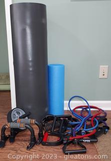 Yoga and Exercise Equipment 