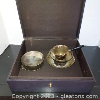 Sterling Pieces with Storage Box 