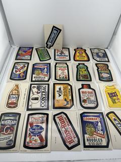 Vintage Sticker Lot 