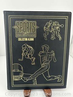 Sports Trading Cards Collector Album