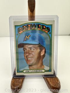 Brewers Jim Lonborg Baseball Card