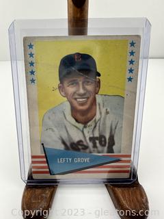 Lefty Grove Baseball Card