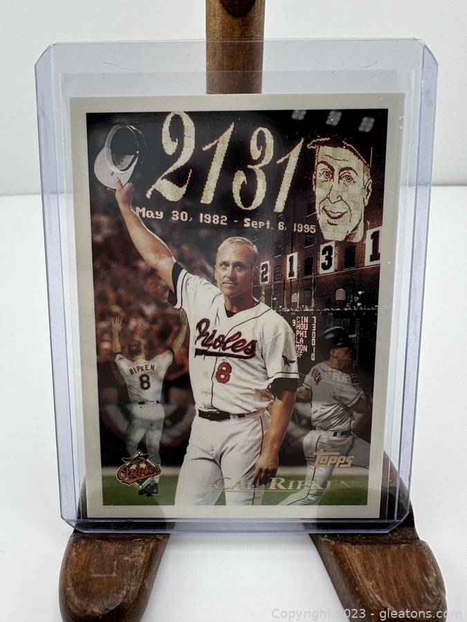 Sold at Auction: Group of 7 Cal Ripken Jr. Baseball cards