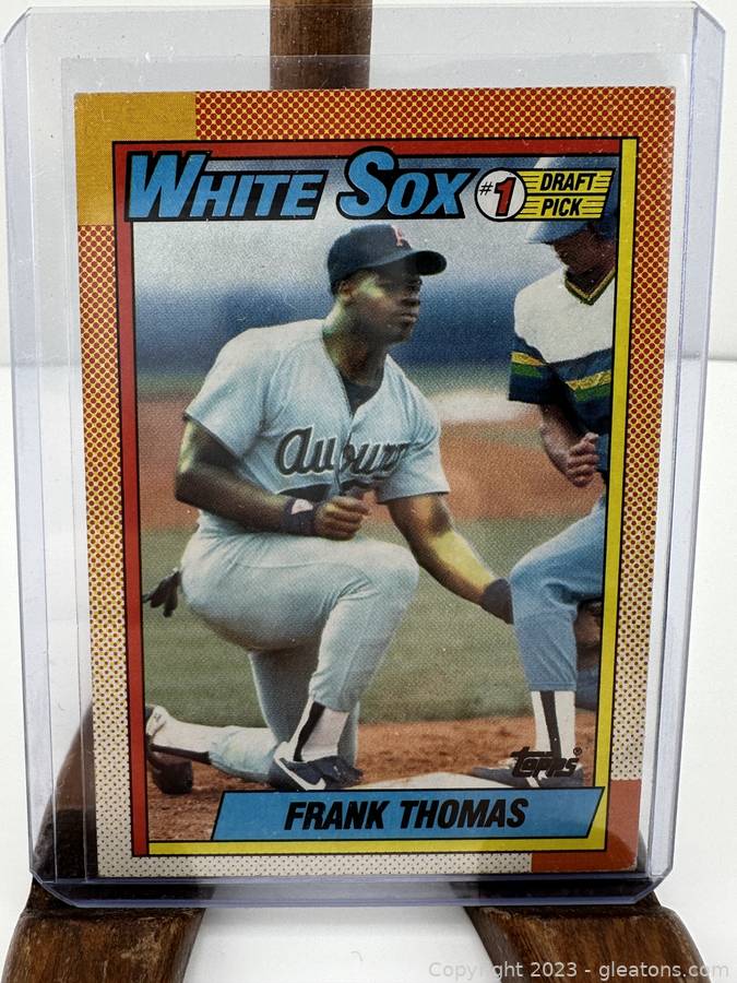 Sold at Auction: FRANK THOMAS SIGNED WHITE SOX JERSEY