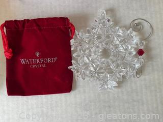 Waterford Snow Crystal with Box 