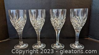 Bohemia Lead Crystal Large Wine Glasses (4)