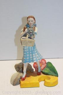 Vintage 1989 Dorothy & Toto Figurine From Wizard of Oz by Dave Grossman Creations