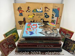 Vintage Kids Books & Toys