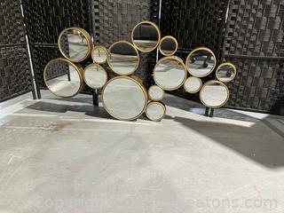Cool Gold “Bubble Mirror” 