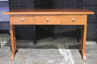 Wooden Entry/Console Table 