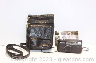 Canon Sure Shot Max 35 mm Camera with Carrying Bag