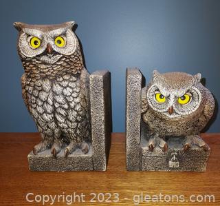 Gorgeous Owl Bookends by Windstone Editions