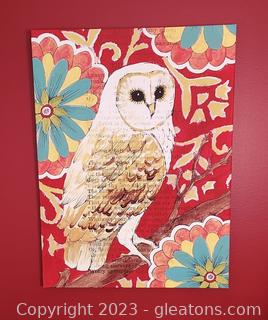 Precious Pier 1 Owl Wall Art