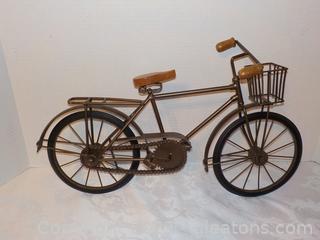 Precious Bicycle Decor Piece