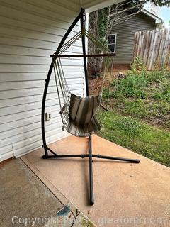 Hanging Hammock Chair & Stand 