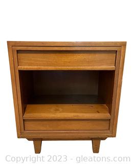 Mid Century Wooden End Table