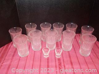 Vintage Fostoria Aspen Highball Glasses (11)