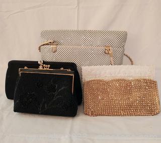 Evening Bags and Gloves. Gloves Pictured Separately