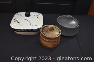 Three Lidded Dishes [Entry Way]