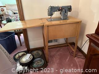 Kenmore Sewing Machine in Table