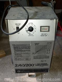 2/40/200 Amp Fast Charger/Starter Charger