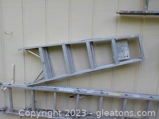 Preowned 5ft. Metal Step Ladder Brand Unknown