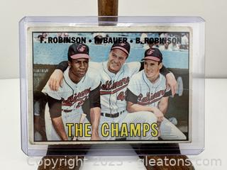 1967 Topps The Champs Card
