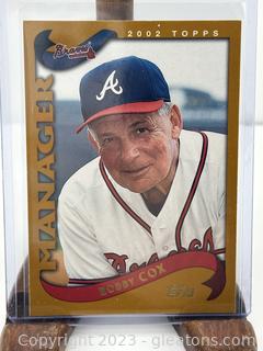 Topps Bobby Cox Manager Card