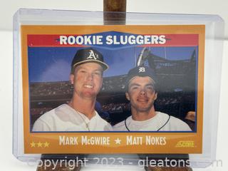 Score All Star Mark Mcgwire Card