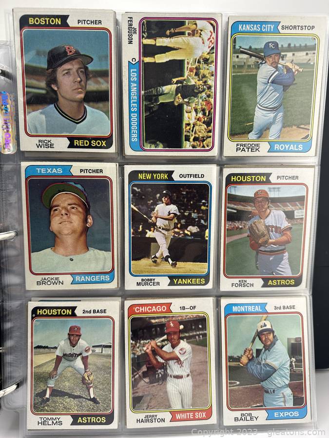 Lifelong Collection of Exceptional Baseball Cards Online Auction 