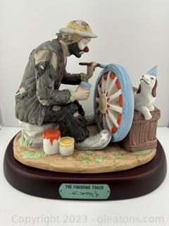 Emmett Kelly Jr. Collectible “The Finishing Touch” 
