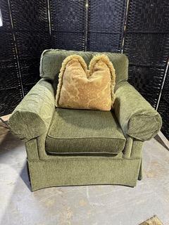 Very Nice Henredon Upholstered Arm Chair 