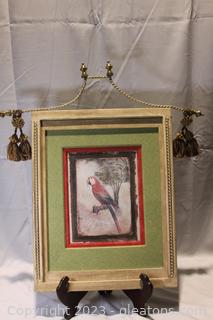 John-Richard Botanical Framed Bird Print