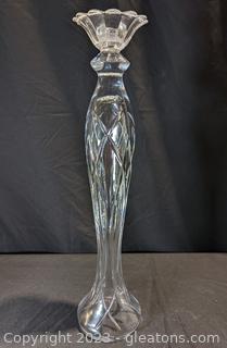 Galway Mystique Lead Crystal Candlestick (C)