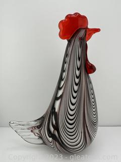 Dino Martens Murano Art glass Rooster