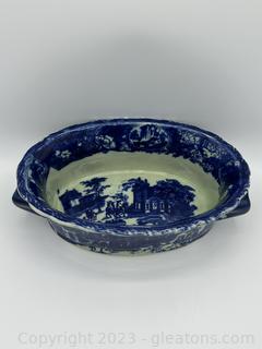 Vintage Seymor Mann China Blue Small Planter Bowl